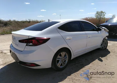 2019 Hyundai Elantra Sel из США, поврежденный, VIN 5NPD84LF5KH420022